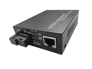 WDM медиаконвертер NTSS c RJ45 портом 10/100Base-T и 10/100Base-FX c разъемом SC, рабочая длина волны (передача/прием) 1550/1310 нм, SM