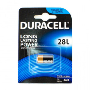 Элемент питания 28L, 4SR44, V28PX, 476, 28A Duracell Lithium (6V) BL-1